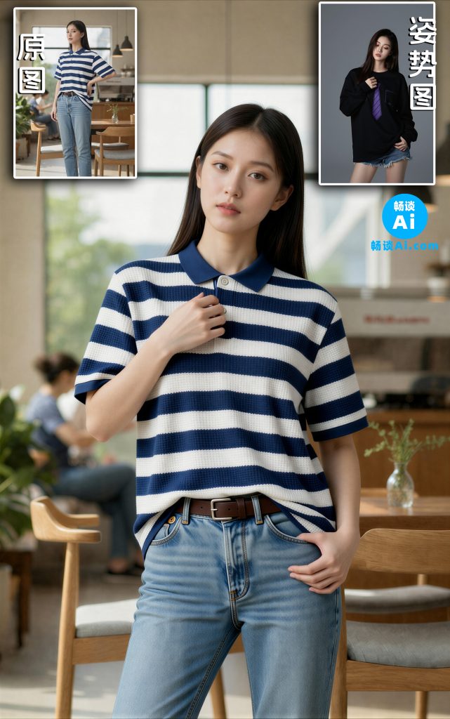 图片[3]-3步「Ai换姿势」手把手视频教程（005 | Ai电商 | Ai影视）-「畅谈Ai.com」