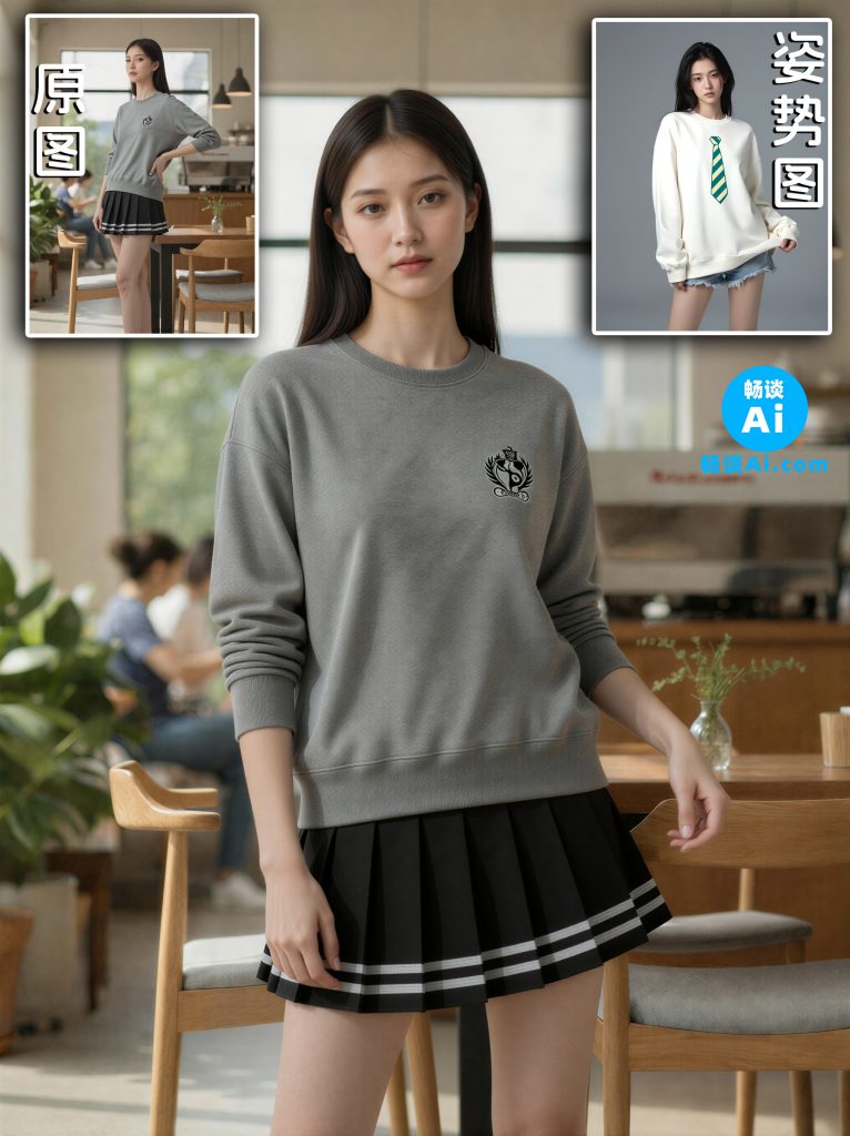 图片[2]-3步「Ai换姿势」手把手视频教程（005 | Ai电商 | Ai影视）-「畅谈Ai.com」