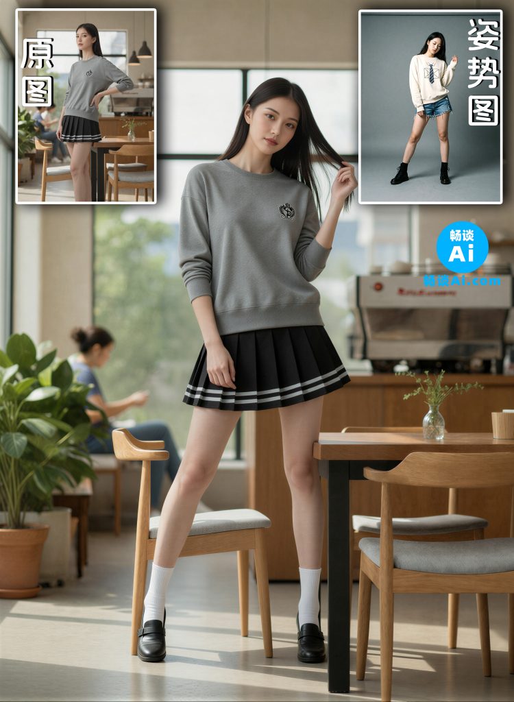 图片[5]-3步「Ai换姿势」手把手视频教程（005 | Ai电商 | Ai影视）-「畅谈Ai.com」