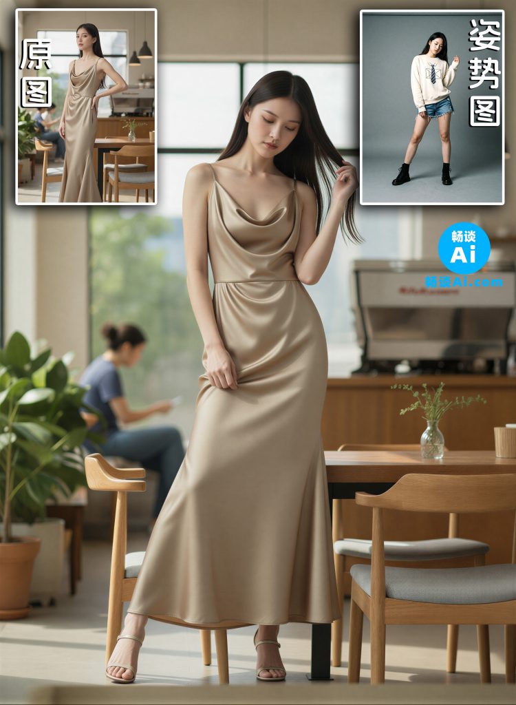 图片[1]-3步「Ai换姿势」手把手视频教程（005 | Ai电商 | Ai影视）-「畅谈Ai.com」